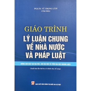 Sách-giáo trình lý luận chung về nhà nước và pháp luật