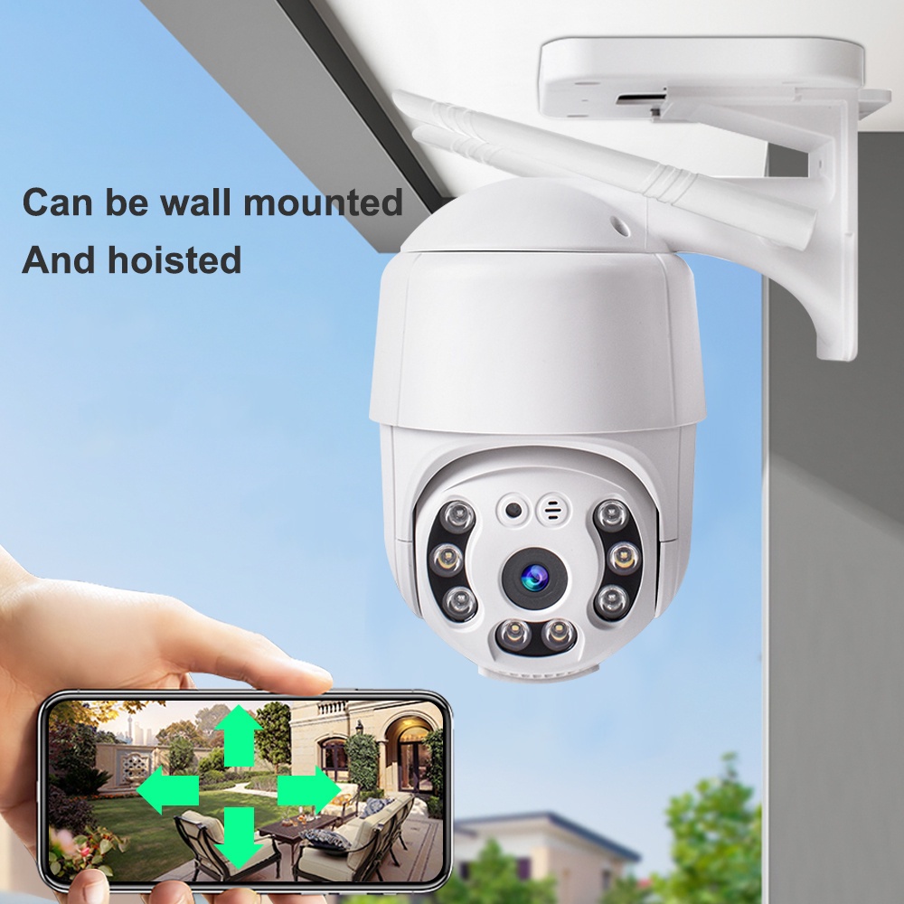 Camera An Ninh V380 P2 / P2 PRO CCTV Kết Nối Wifi Với Điện Thoại 3MP / 5MP