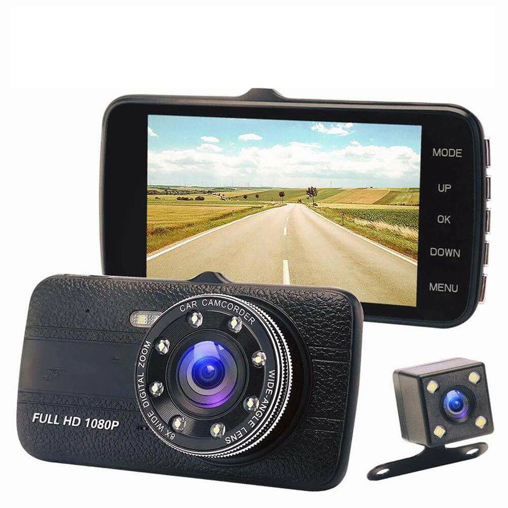 Camera Hành Trình Ô tô trước sau full HD tích hợp 8 Đèn LED - 1080P | WebRaoVat - webraovat.net.vn