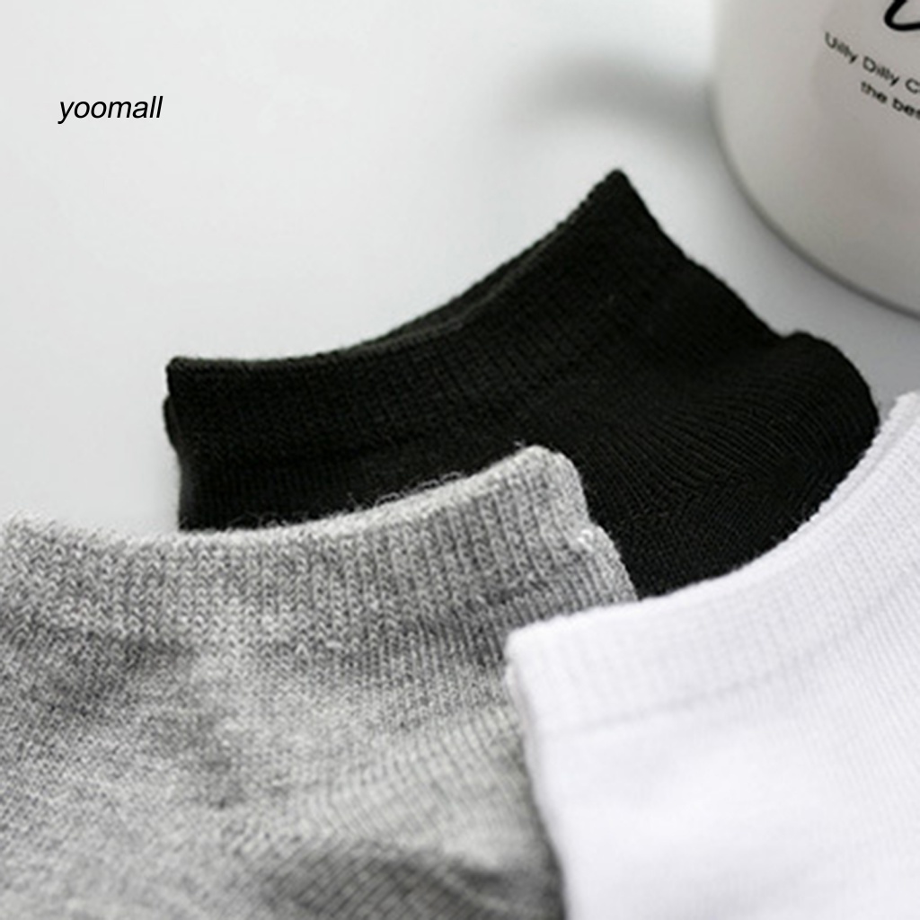 / Yo / Đôi Vớ Ngắn Đến Mắt Cá Chân Chống Ma Sát Thấm Hút Mồ Hôi Khi Chạy Bộ Dành Cho Nam Nữ