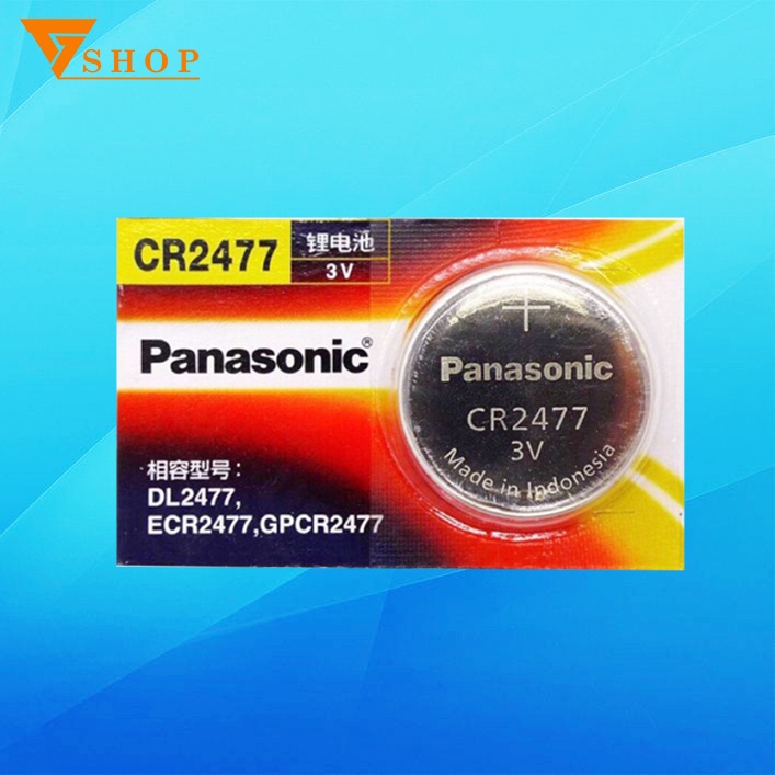 1 viên pin CR2477 Panasonic 3V - Hàng nhập khẩu