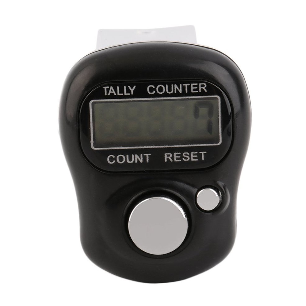 Mini Digit LCD Electronic Digital Golf Finger Hand Held Tally Row Counter