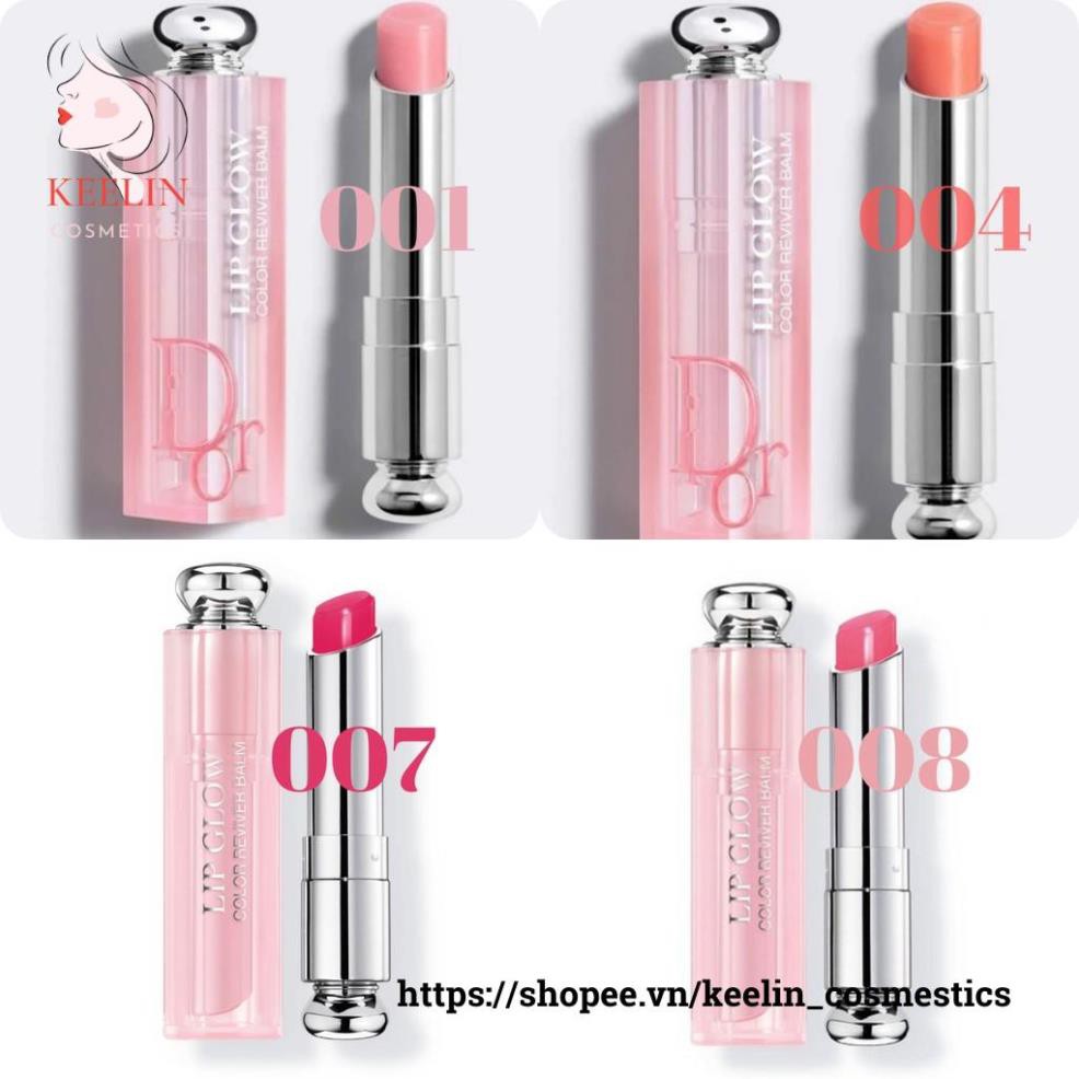 Son Dưỡng Dior 2021 Addict Lip Glow 3.2g 6 Màu Hot – dưỡng ẩm mướt môi