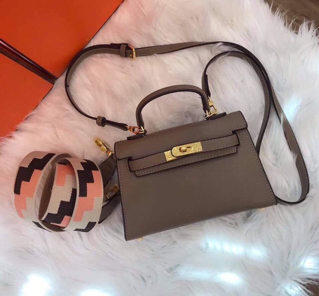 Túi chữ H da trơn