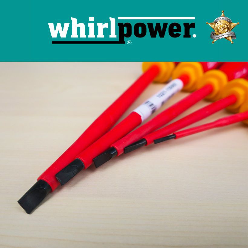 Tô vít dẹp cách điện 1000V Whirlpower