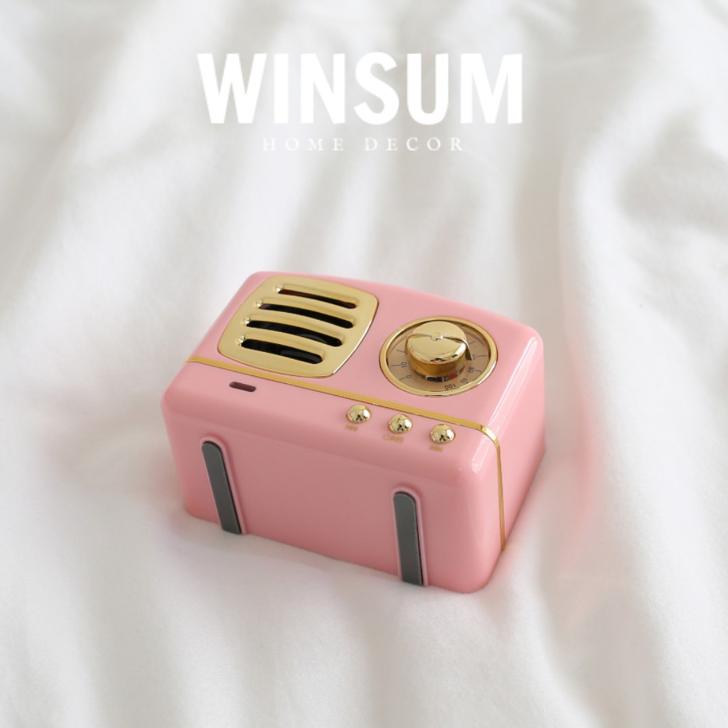 Loa Bluetooth Vintage Nghe Nhạc So Chill  - Winsum.decor