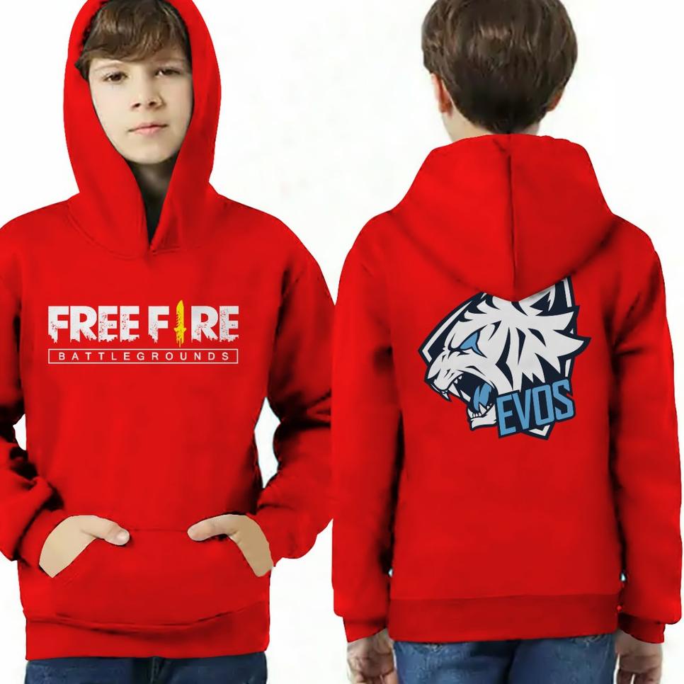 Áo Khoác Hoodie Trẻ Em / Áo Khoác evos Miễn Phí Cháy Miễn Phí Cho Trẻ Em 6-13 Tuổi