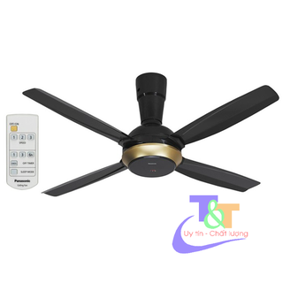 Quạt trần Panasonic F-56XPG 4 cánh ,3 tốc độ gió, có điều khiển