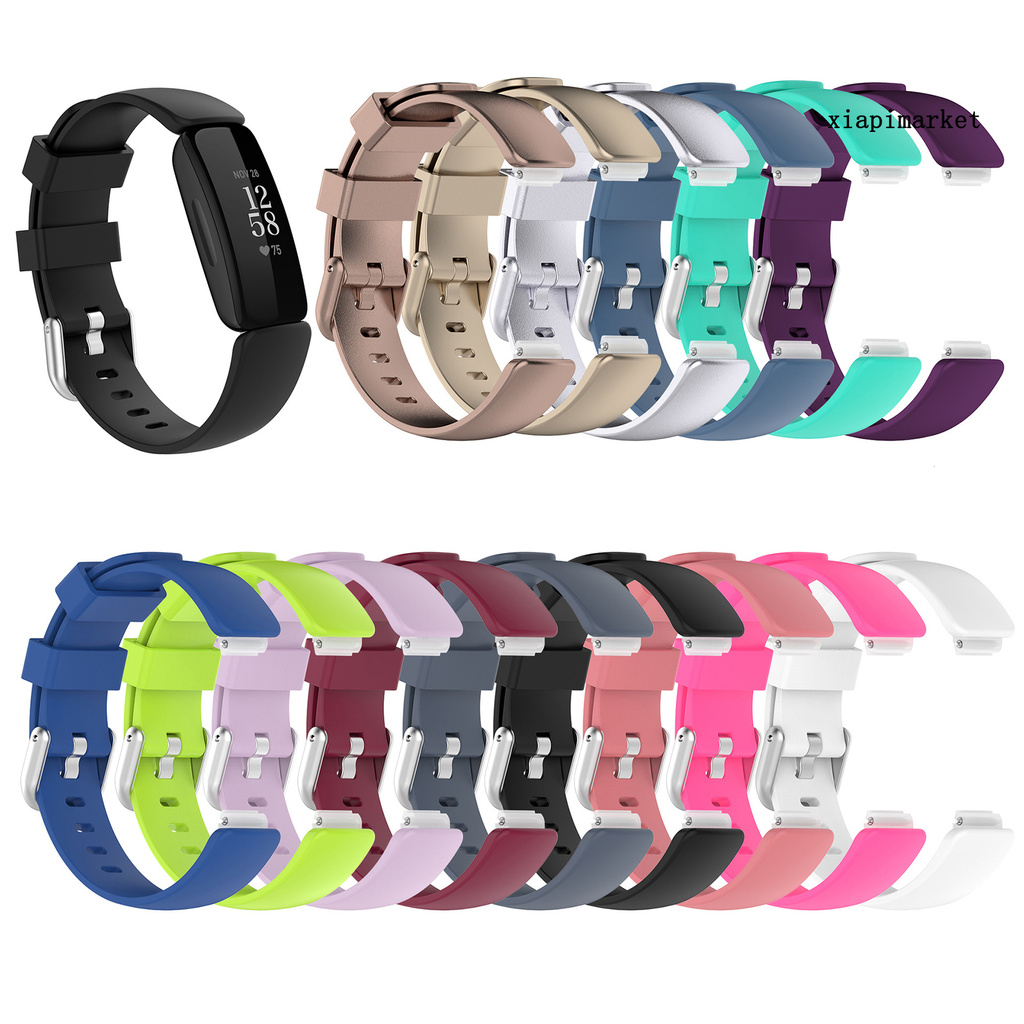 Dây Đeo Thay Thế Cho Đồng Hồ Thông Minh Fitbit Inspire 2 Bằng Silicone