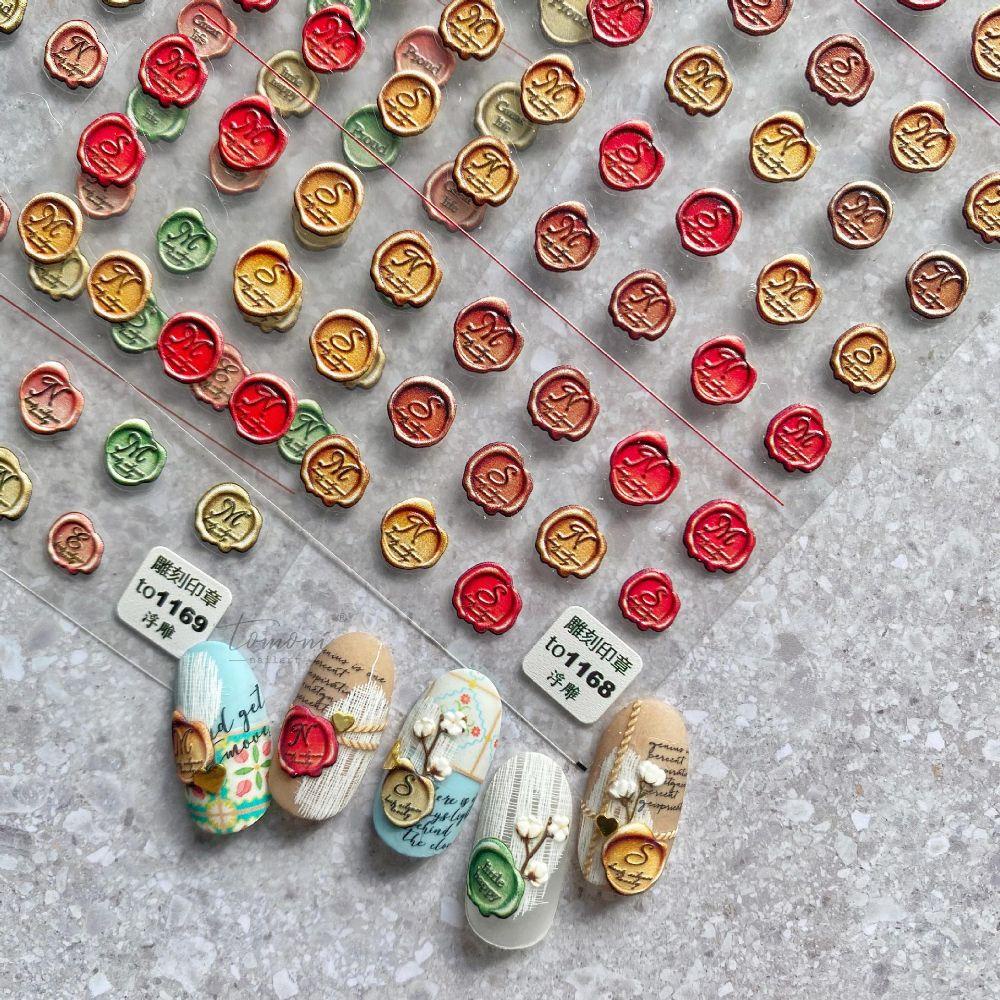 Miếng Dán Trang Trí Móng Tay Nghệ Thuật Xinh Xắn