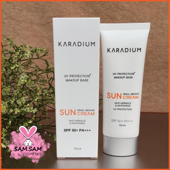 Kem Chống Nắng Karadium Snail Repair Sun Cream SPF 50+ PA+++