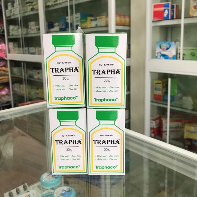 Bột Khử Mùi Giầy Trapha 30g Traphaco