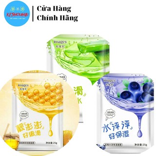 [CHÍNH HÃNG] Mặt Nạ Trái Cây images Lô Hội, Nha Đam, Mật Ong, Việt Quất Trắng Da, Dưỡng Da Mụn Nội Địa Trung