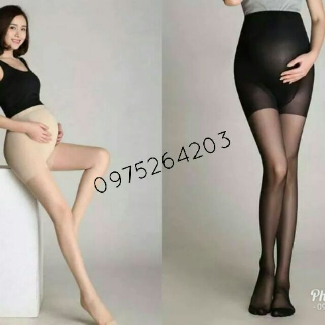 Quần tất 3D bầu