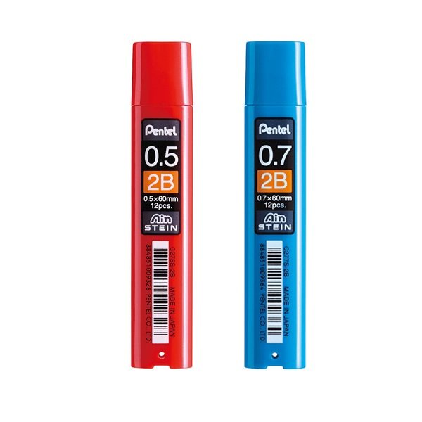 Ruột Chì Kim Pentel Ain Stein 2B Ngòi 0.3/0.5/0.7/0.9mm - Ruột chì bấm Pentel AIN STEIN