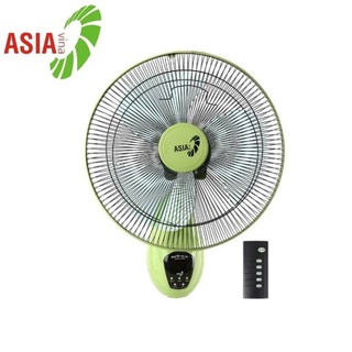 Quạt treo tường Asia L16019 có remote điều khiển từ xa, cánh 3 lá 40cm, công suất 55W - Điện gia dụng Hoàng Kim