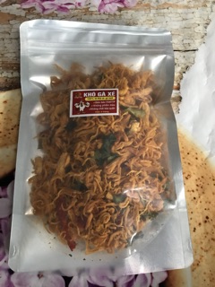 khô gà lá chanh xé cay 500gr