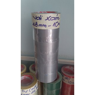 băng keo vải MÀU XÁM dán bao siêu dính 5CM