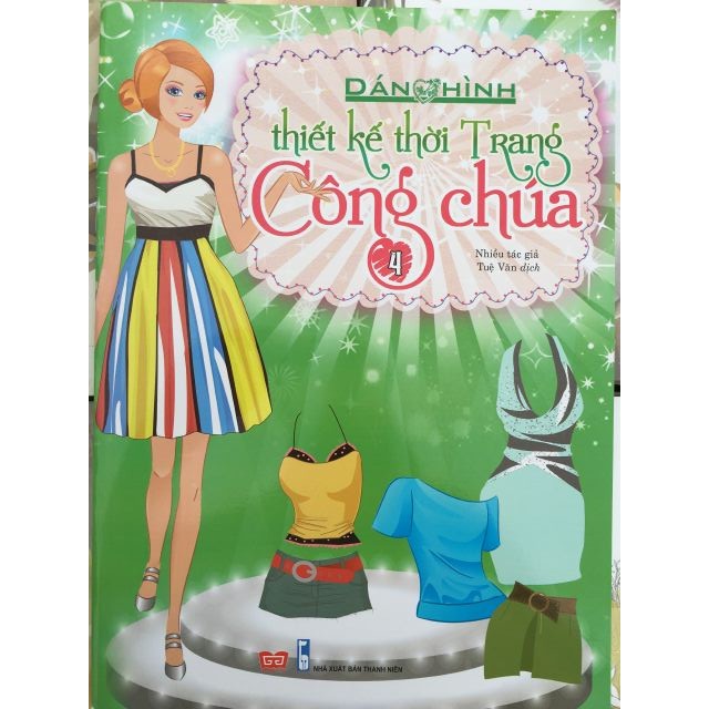 Sách - Dán Hình Thiết Kế Thời Trang Công Chúa - Tập 4