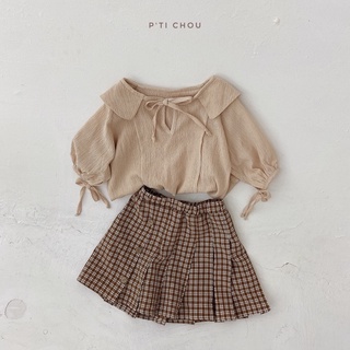 Áo cho bé gái P'ti chou
