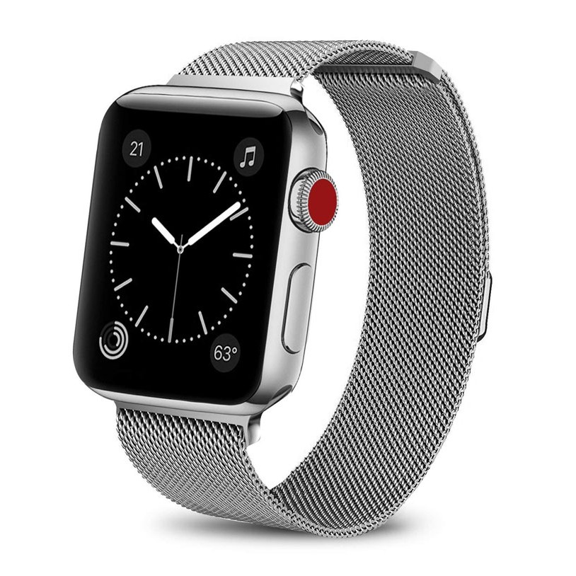 Dây Inox Milanese Cho ĐồNg Hồ apple 45mm 41mm 44mm 40mm 42mm 38mm 7 se 6 5 4 3
