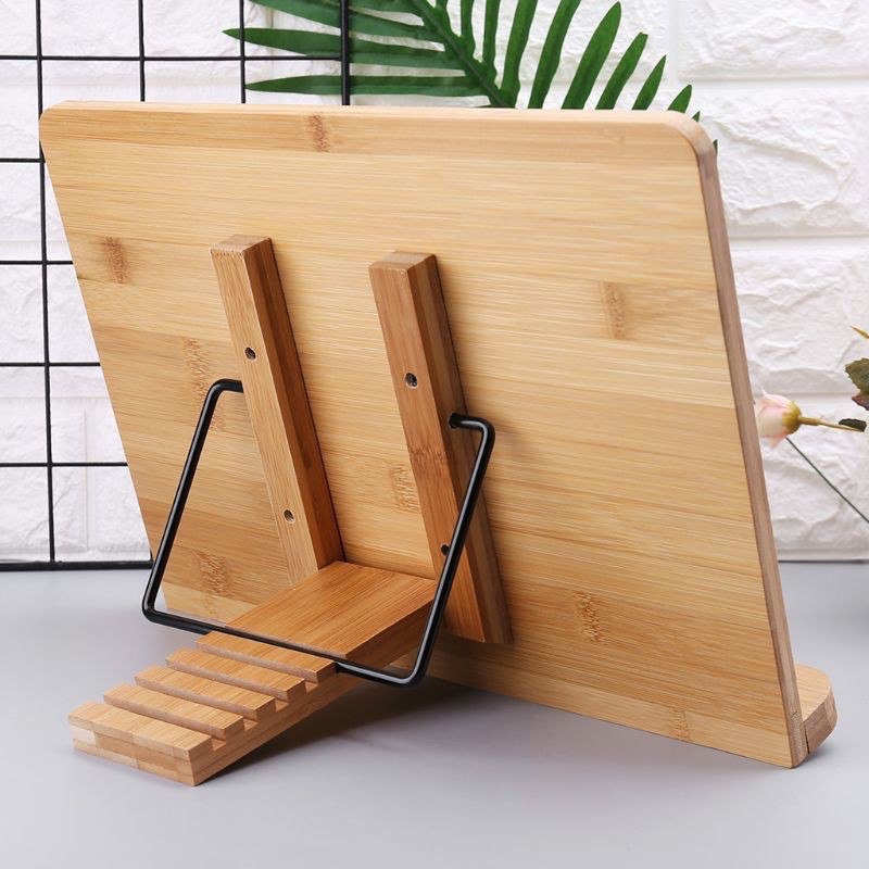 Kệ đọc sách thông minh bằng gỗ 34x25cm