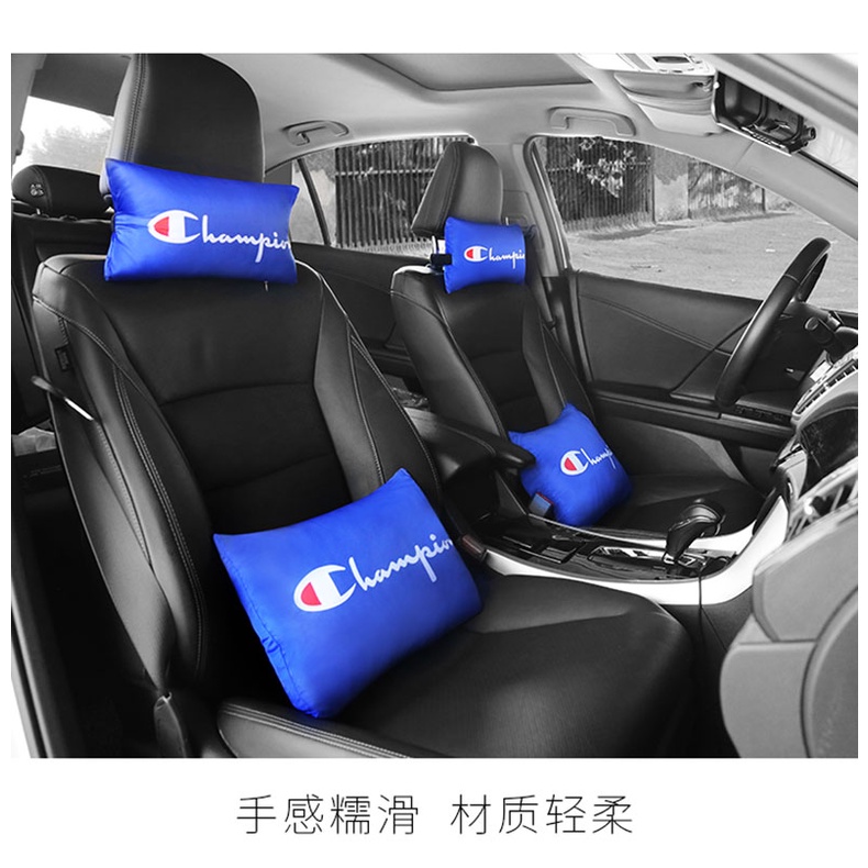 1 Gối Tựa Đầu Supreme Và Quái Vật Nhiệt Đới Cho Xe Hơi