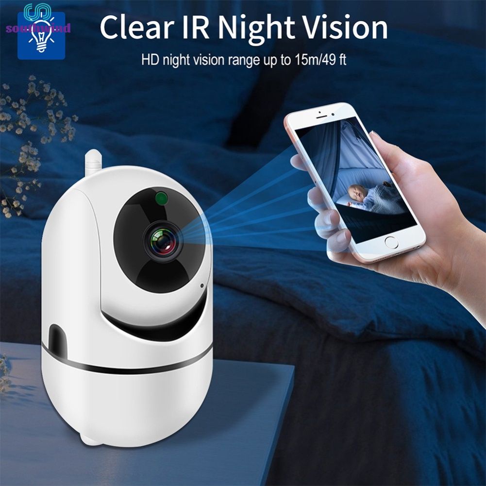 355 ° xoay Wifi IP Camera HD 1080P Không Dây Theo Dõi Tự Động Tầm Nhìn Ban Đêm An Ninh Máy Ảnh Hỗ Trợ thẻ TF. create3c