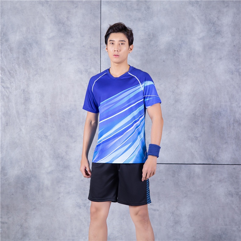 Bộ Đồ Thể Thao Tay Ngắn Nhanh Khô Thoáng Khí Thời Trang Cho Nam Và Nữ