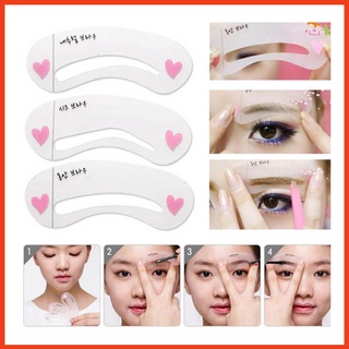 Bộ 3 Khuôn Vẽ Chân Mày Brow Class