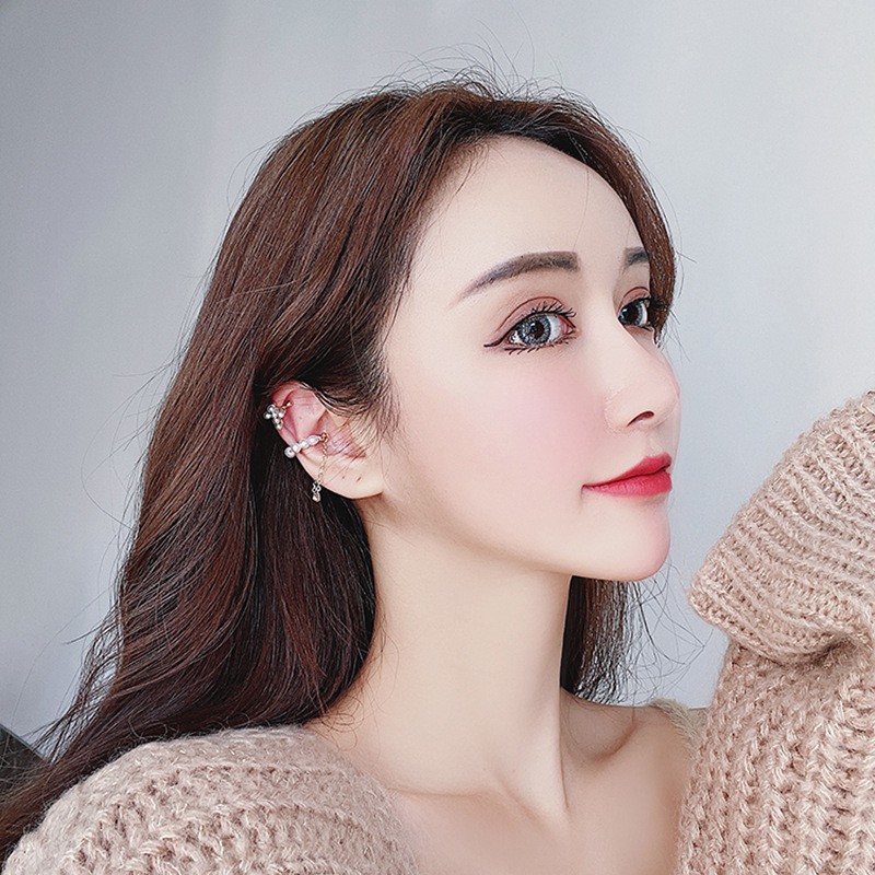 Khuyên tai kẹp vành một bên không bấm lỗ K177