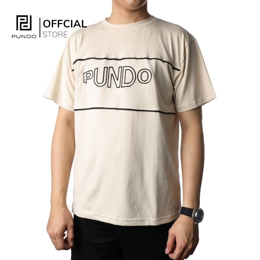 Áo thun nam unisex PUNDO tay ngắn form rộng, chất vải cotton thấm hút tốt, mịn ATPD065