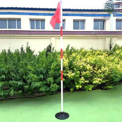 4 cọc nhựa trắng đỏ 1,5m luyện tập bóng đá