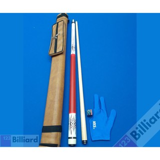 [SIÊU THỊ BIDA] Combo cơ Lỗ/Pool Đài Loan Full [Cơ cho người Mới]
