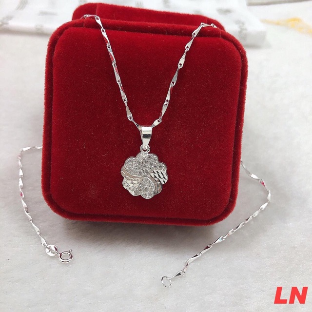 DÂY CHUYỀN NỮ BẠC TA - DÂY CHUYỀN MÓC DẸT KHÔNG MẶT