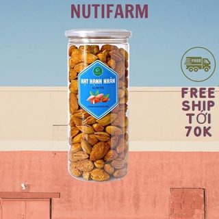 HẠT HẠNH NHÂN RANG BƠ 500GR LOẠI 1 NGON NHẤT VỎ MỎNG