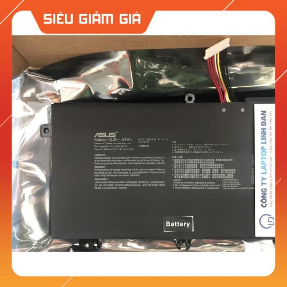 ⚡️[Pin zin] Pin (Cáp Dài)Original Asus GL503VD GL503VM GL703VD FX503VM FX63VD ZX63V B41N1711