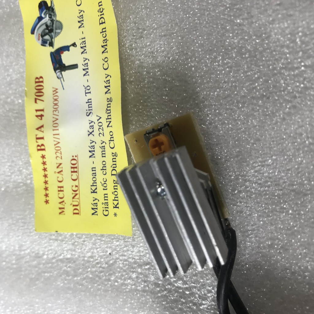 Mạch Cản Đôi IC cản điện 220v/110v/ 3000w Dùng Cho Khoan Mài Cắt Nội Địa Nhật (Có Tản Nhiệt)