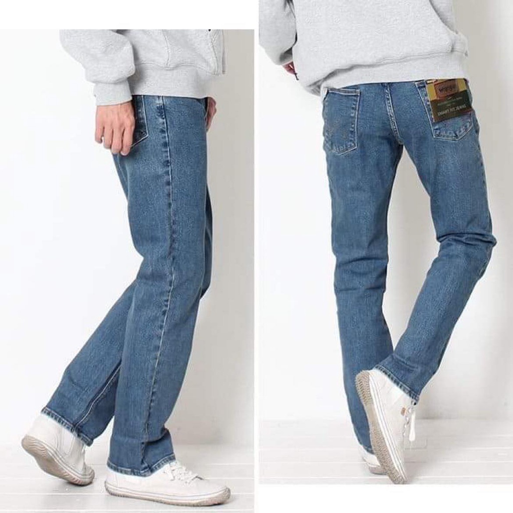 Quần Jeans, quần bò nam Wrangler co giãn, ống suông - Thegatevietnam