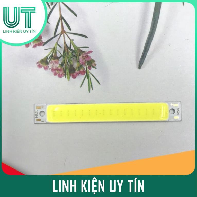 Thanh LED COB 1W 3-3.7V Sáng Trắng 60x8MM