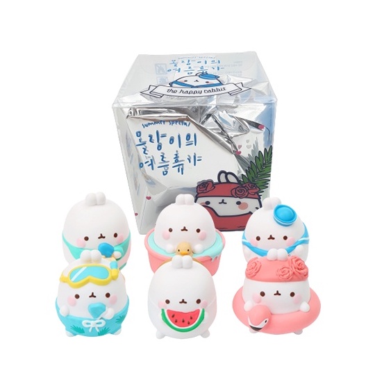 Mô Hình Búp Bê Molang Mini Dễ Thương