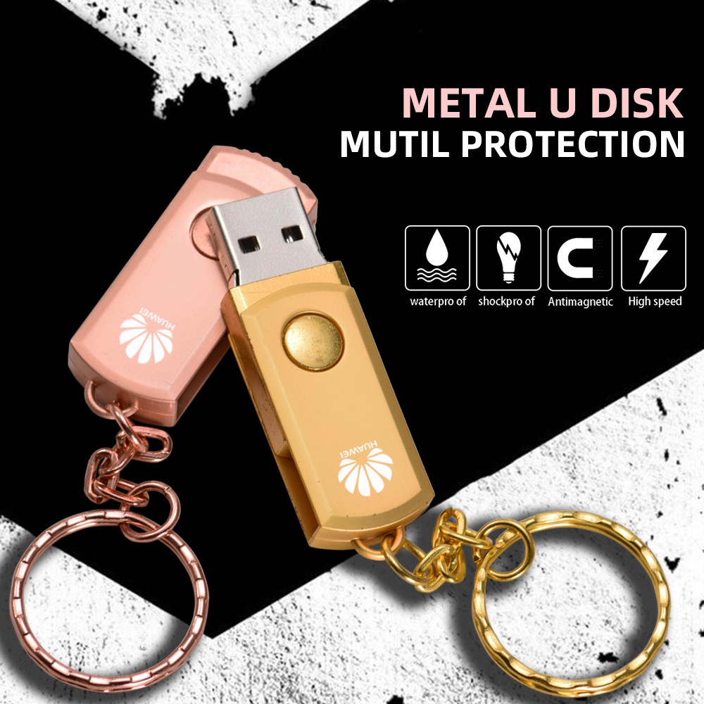 Usb 3.0 2TB 512GB 1TB 256GB 128GB 64GB 32 16GB 8GB 4GB 2GB 1GB Bằng Kim Loại Có Móc Khóa