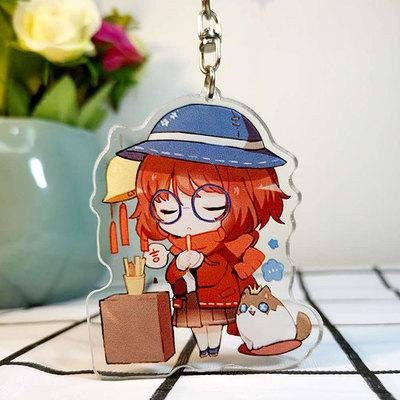 (Mica trong acrylic) Móc khóa Identity V quà tặng xinh xắn dễ thương in hình anime chibi nhiều mẫu M02