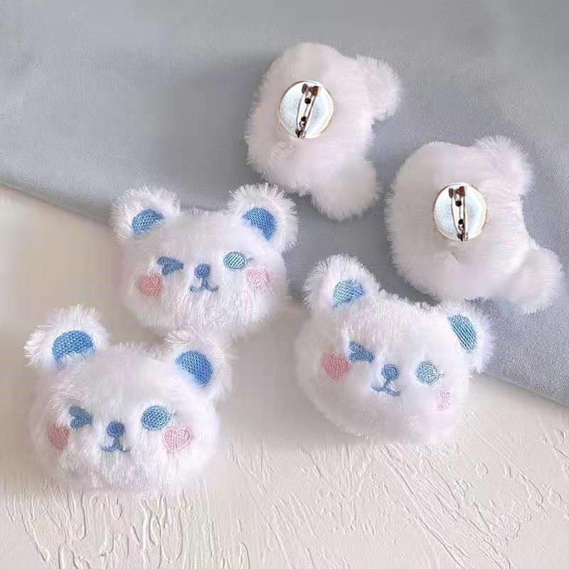 We Flower Ghim trang trí động vật hoạt hình 3D dễ thương khác nhau Trâm cài túi quần áo phụ kiện thời trang phụ kiện cài áo
