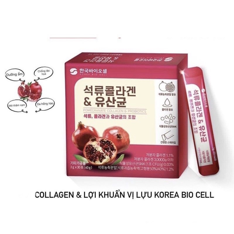 HỘP 30 GÓI COLLAGEN LỰU HÀN QUỐC | BigBuy360 - bigbuy360.vn
