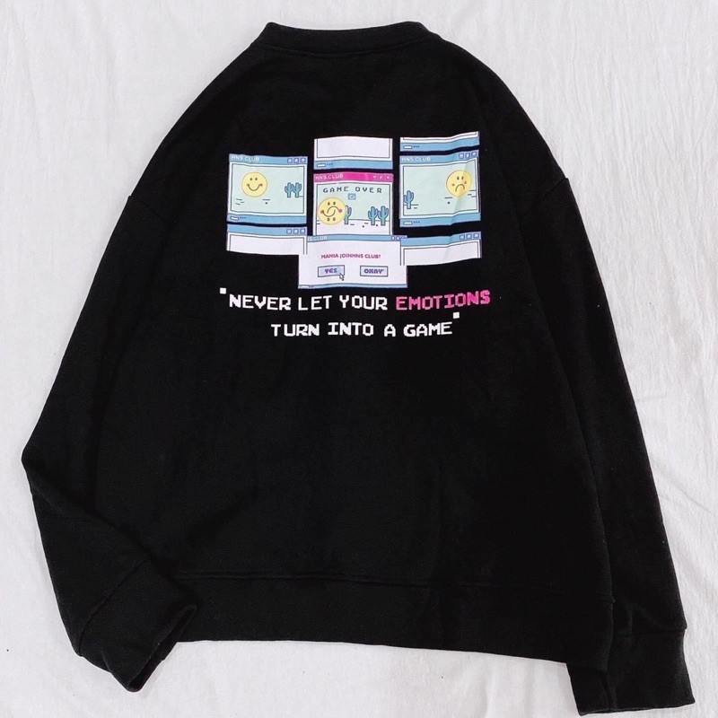 Áo khoác cardigan game ullzang form rộng,chất nỉ kiểu bomber unisex thời trang mùa thu kèm video