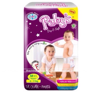 Combo 88 miếng bỉm quần pabys size M+KM