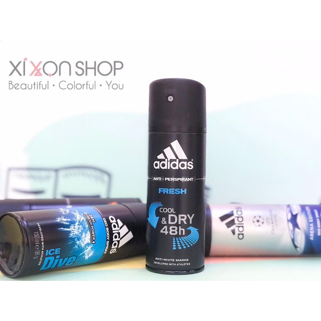 XỊT KHỬ MÙI ADIDAS CHO NAM 150ML