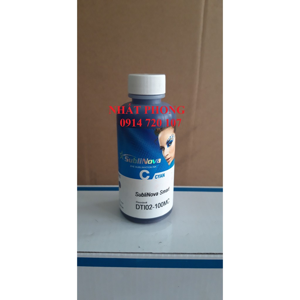 Mực in chuyển nhiệt InkTec 100ml - Xanh