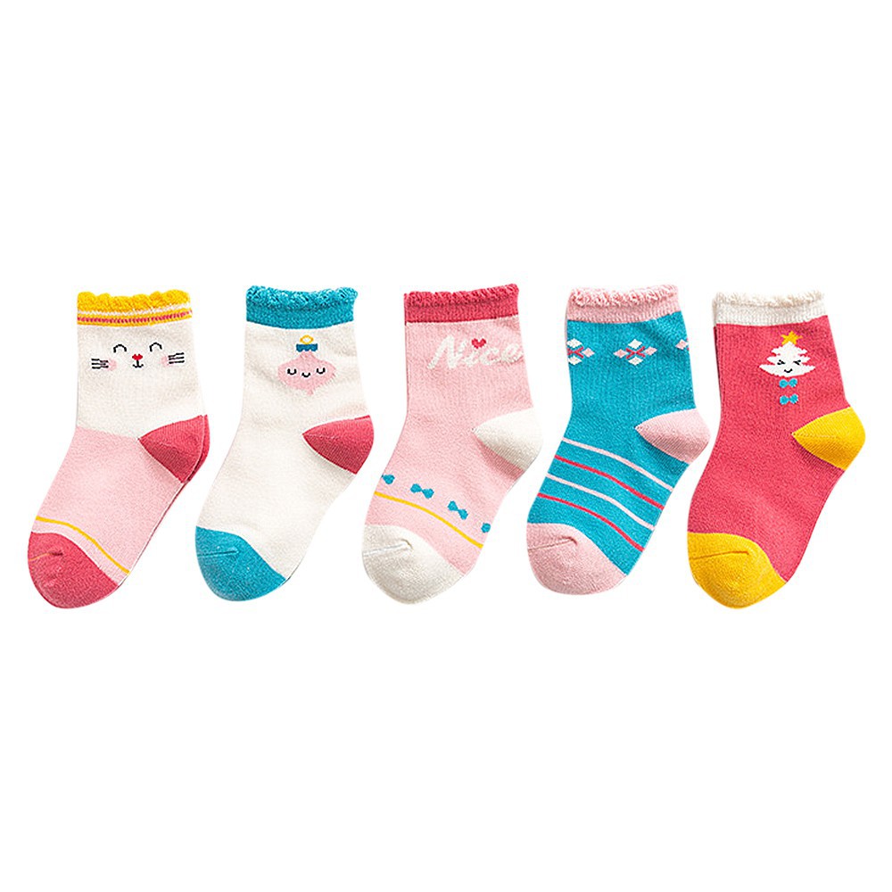 Đôi vớ cotton mềm mại chống trượt cho trẻ sơ sinh